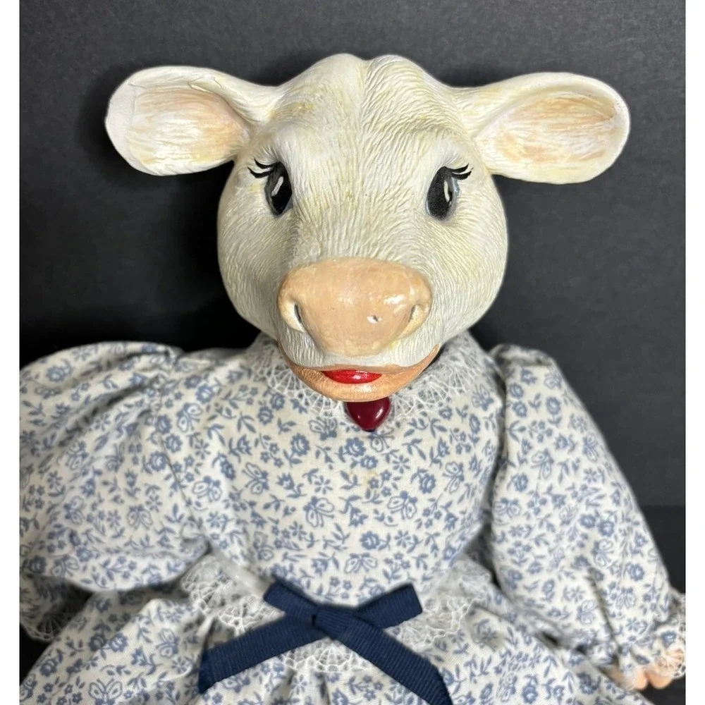 Garry Sharpe Designs Realistic Cow Doll 14